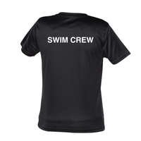 CNSI - Chandail technique à manches courtes - Enfant - SUPPORTEUR - SWIM CREW - Noir