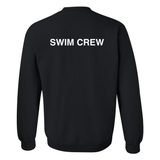 CNSI - Chandail molleton (coton ouaté) - Adulte - SUPPORTEUR - SWIM CREW - Noir