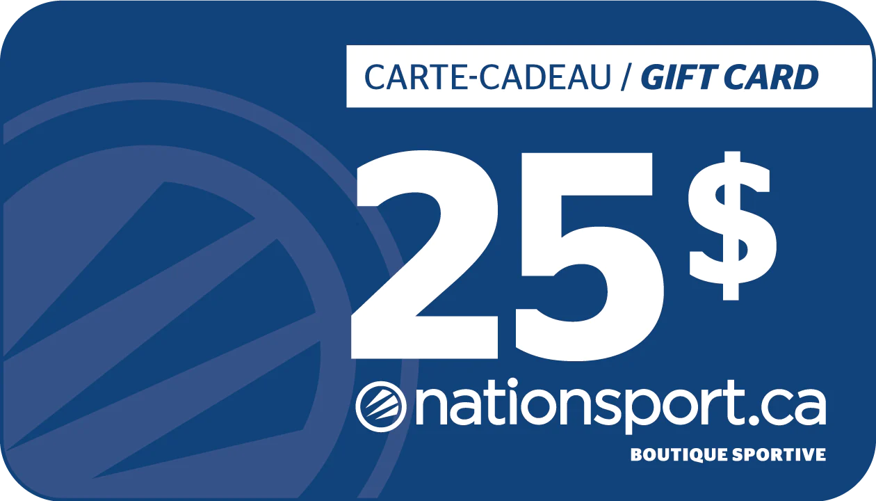 Certificat cadeau de 25$ - Nation Sport