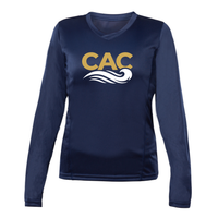 Club Aquatique Charlesbourg - Technical sweater, long sleeves - Women - Navy
