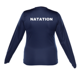 Club Aquatique Charlesbourg - Technical sweater, long sleeves - Women - Navy