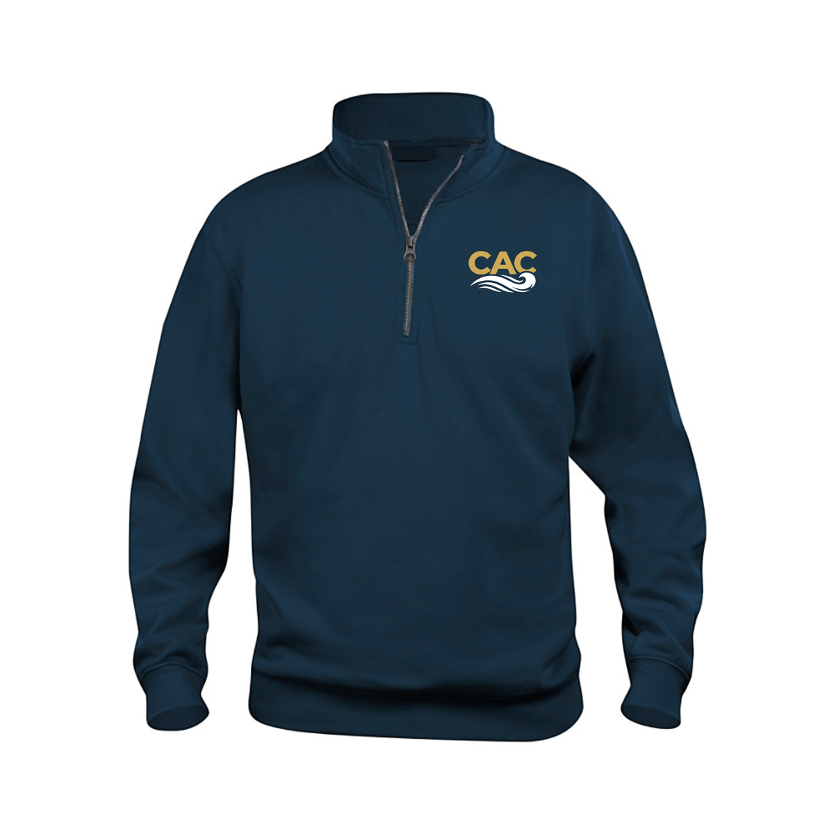 Club Aquatique Charlesbourg - Unisex Half-Zip Hoodie - Navy