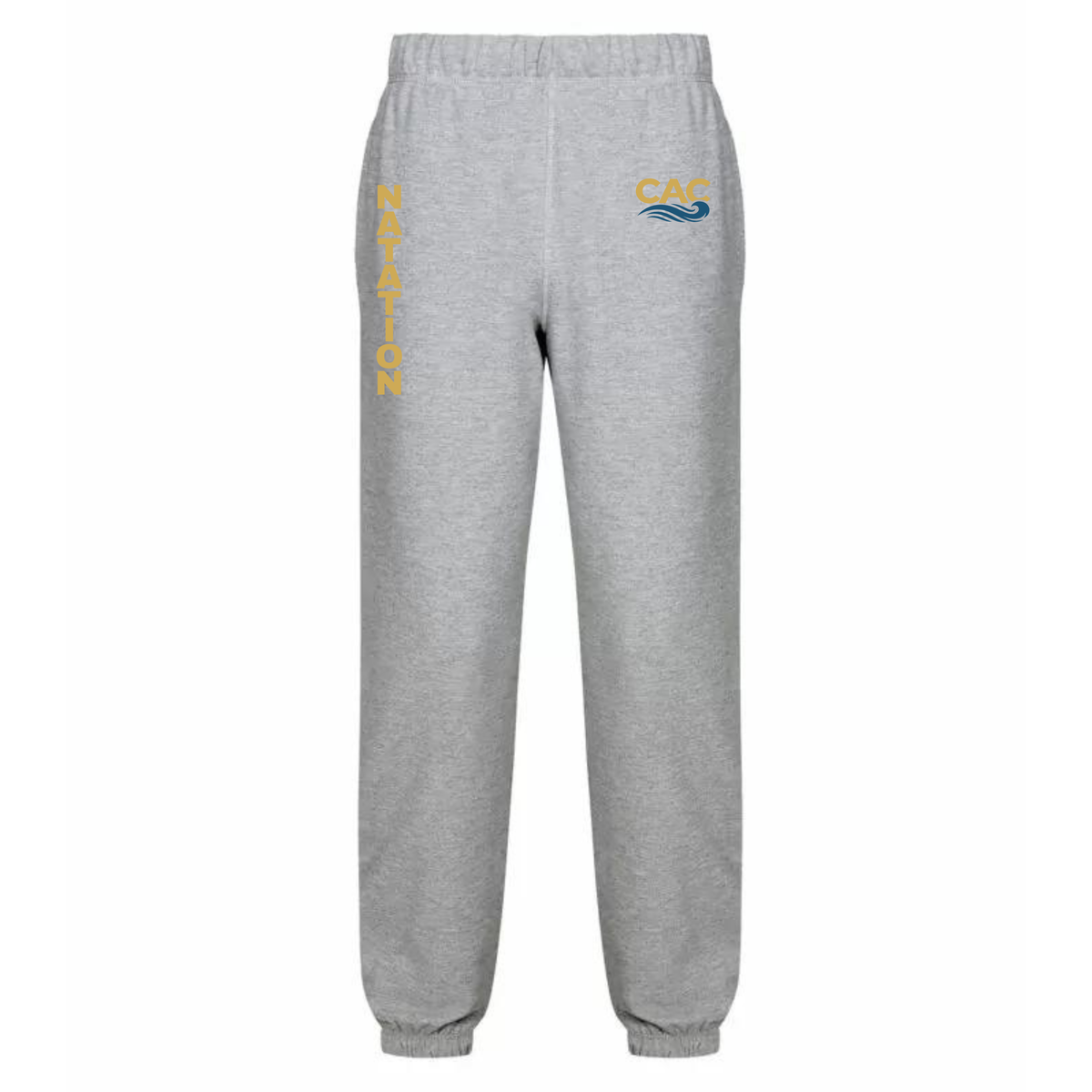 Club Aquatique Charlesbourg - Fleece pants with pockets - Juvenile - Gray