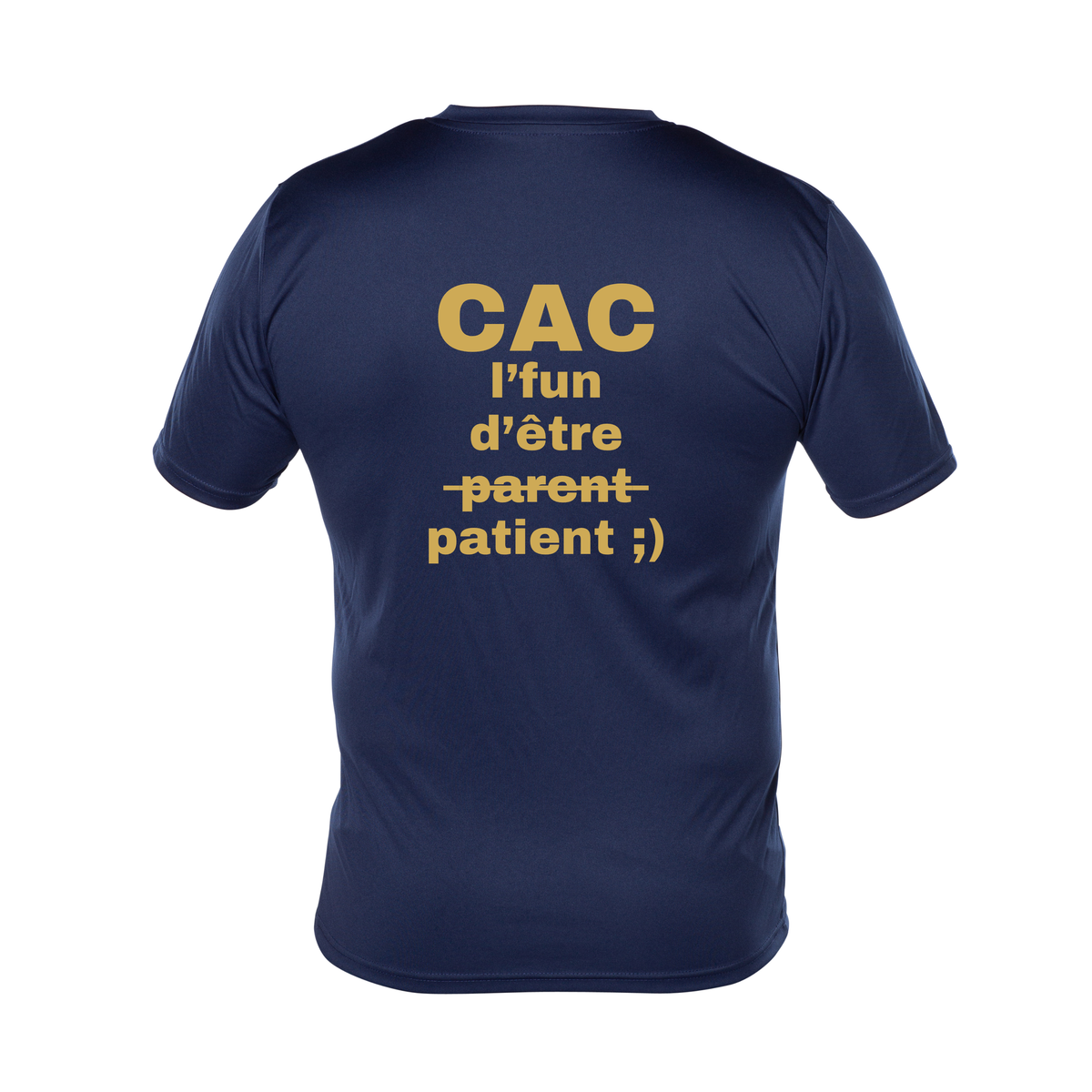 Club Aquatique Charlesbourg - Short-sleeved technical sweater - Men - Navy