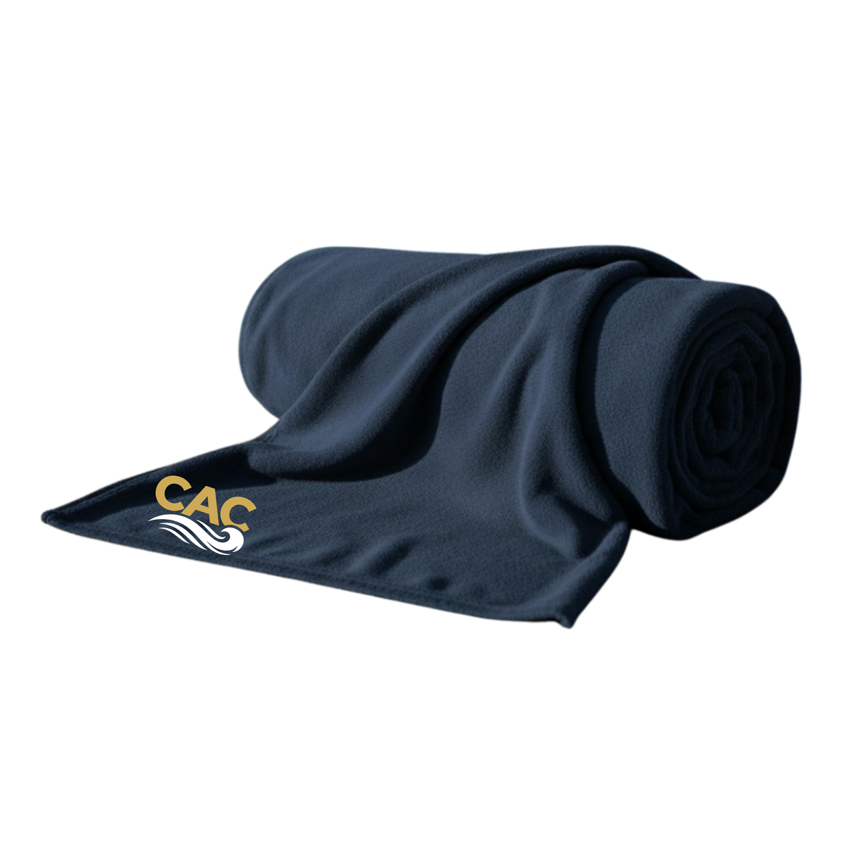 Club Aquatique Charlesbourg - Serviette sportive en microfibres - Grade supérieur - Bleu Minuit