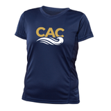 Club Aquatique Charlesbourg - Short-sleeved technical sweater - Women - Navy