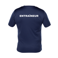 Club Aquatique Charlesbourg - Short-sleeved technical sweater - Men - Navy