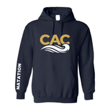 Club Aquatique Charlesbourg - Hooded sweater, Kangaroo type - Adult - Navy
