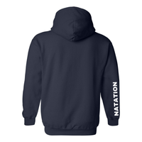 Club Aquatique Charlesbourg - Hooded sweater, Kangaroo type - Adult - Navy