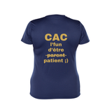 Club Aquatique Charlesbourg - Short-sleeved technical sweater - Women - Navy