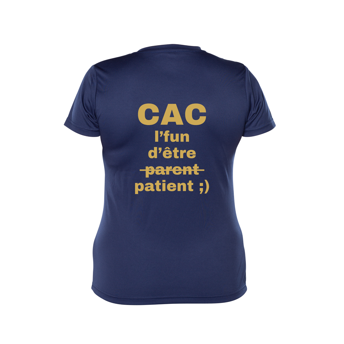 Club Aquatique Charlesbourg - Short-sleeved technical sweater - Women - Navy