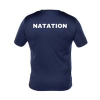 Club Aquatique Charlesbourg - Short-sleeved technical sweater - Men - Navy