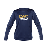 Club Aquatique Charlesbourg - Technical sweater, long sleeves - Juvenile - Navy