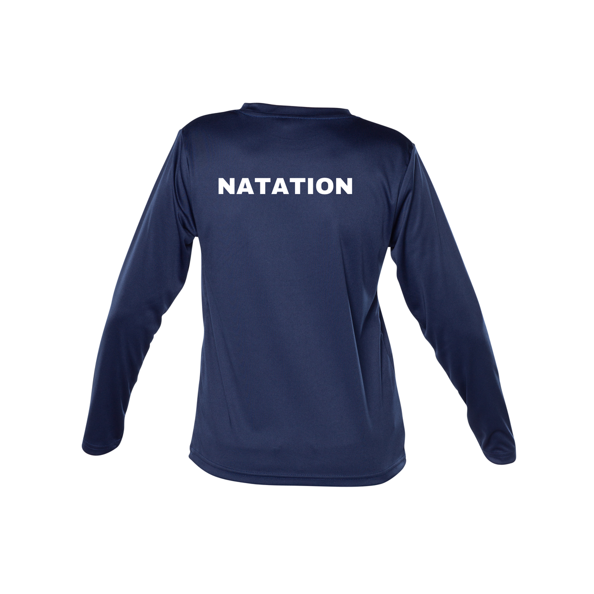 Club Aquatique Charlesbourg - Technical sweater, long sleeves - Juvenile - Navy