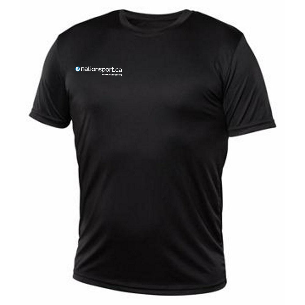 Referee - Technical short-sleeved shirt - Men - Black - Version without identification REFEREE