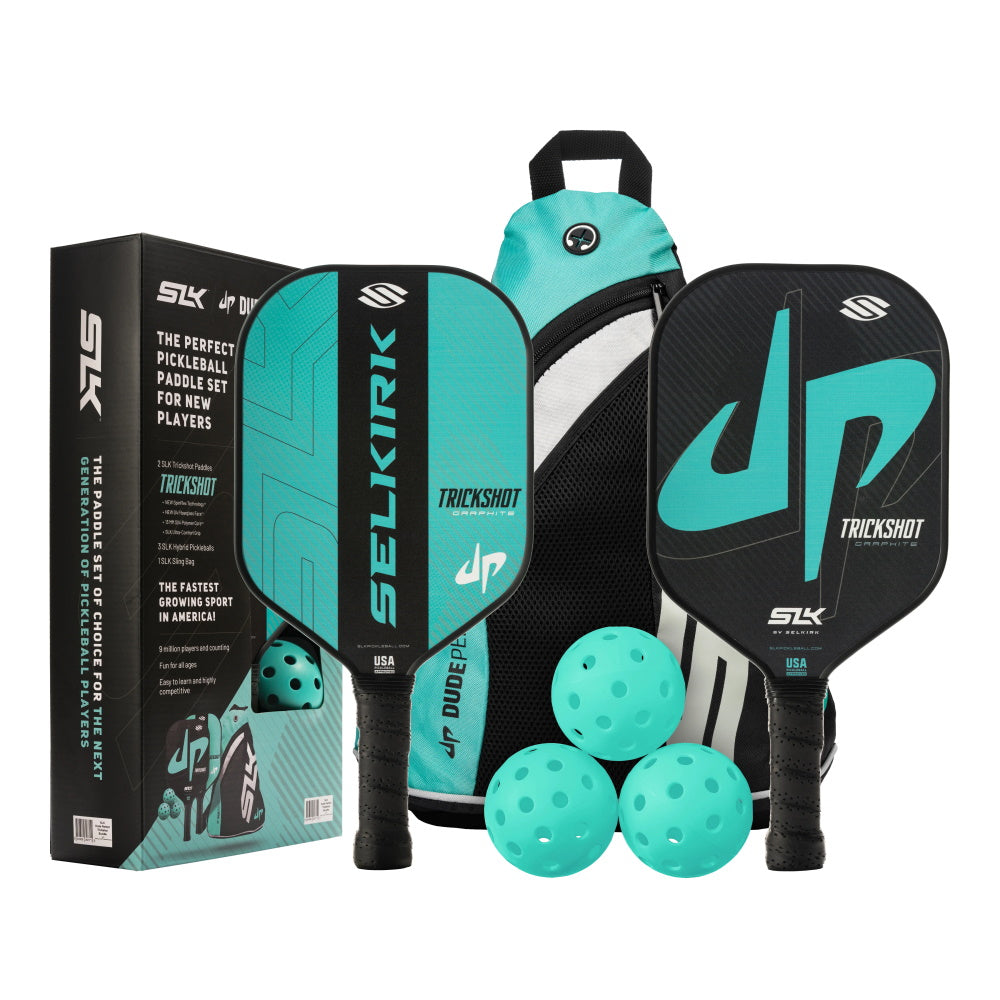 SELKIRK - Ensemble de départ de Pickleball - DUDE Perfect Trickshot Bundle