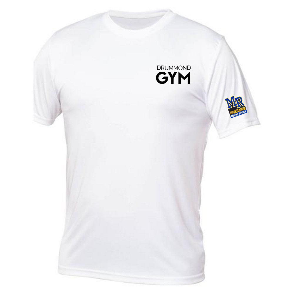 Short-sleeved technical sweater - Men - White
