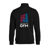 Drummond Gym - Coton ouaté à Demi-Zip Unisexe - Noir