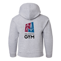 Drummond Gym - Fleece hooded sweater (Kangaroo/Hoodie) - Juvenile - Sports gray