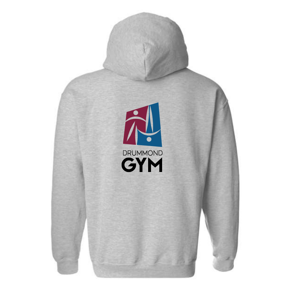Drummond Gym - Fleece hooded sweater (Kangaroo/Hoodie) - Adult - Sports gray