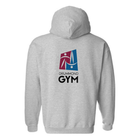 Drummond Gym - Chandail molleton à capuchon (Kangourou/Hoodie) - Adulte - Gris sport