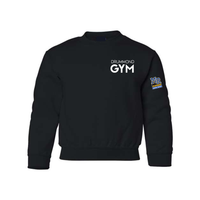 Fleece sweater (cotton hoodie) - Juvenile - Black