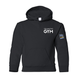 Drummond Gym - Fleece hooded sweater (Kangaroo/Hoodie) - Juvenile - Black