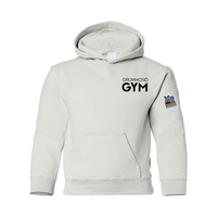 Drummond Gym - Fleece hooded sweater (Kangaroo/Hoodie) - Juvenile - White