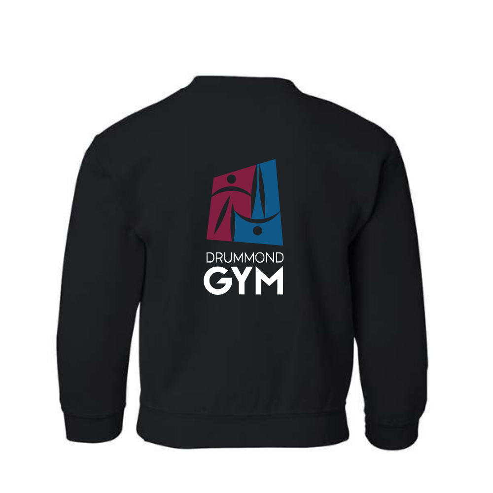 Drummond Gym - Chandail molleton (coton ouaté) - Juvénile - Noir