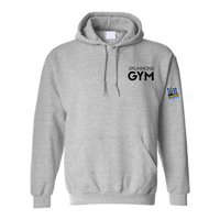 Drummond Gym - Fleece hooded sweater (Kangaroo/Hoodie) - Adult - Sports gray