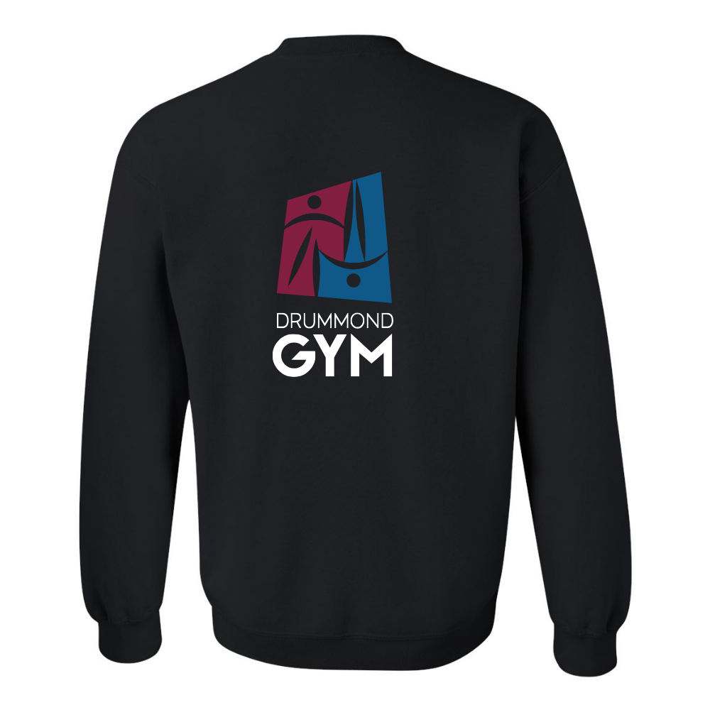 Drummond Gym - SPORT-ÉTUDES - Chandail molleton (coton ouaté) - Adulte - Noir