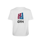 Drummond Gym - Chandail technique à manches courtes - Enfant - Blanc