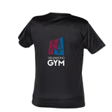 Drummond Gym - Chandail technique à manches courtes - Enfant - Noir