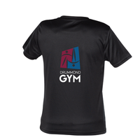 Drummond Gym - Chandail technique à manches courtes - Enfant - Noir