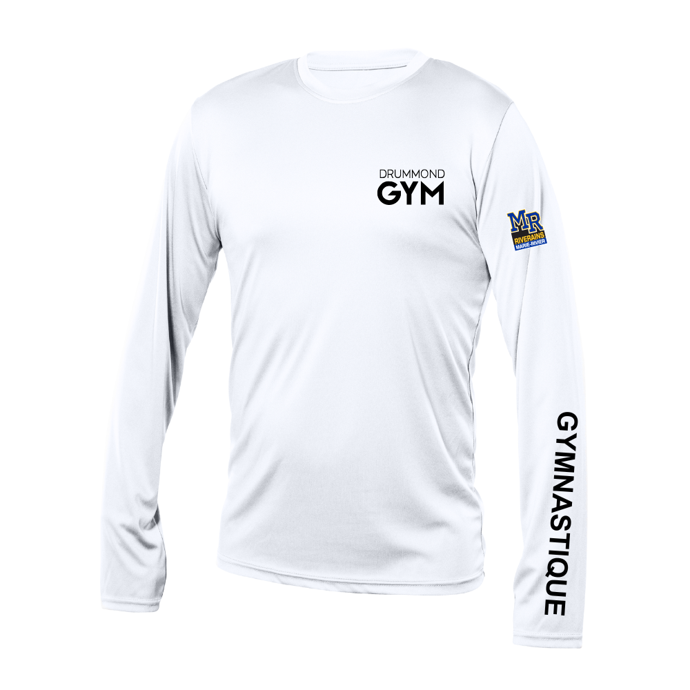 Technical sweater, long sleeves - Male - White