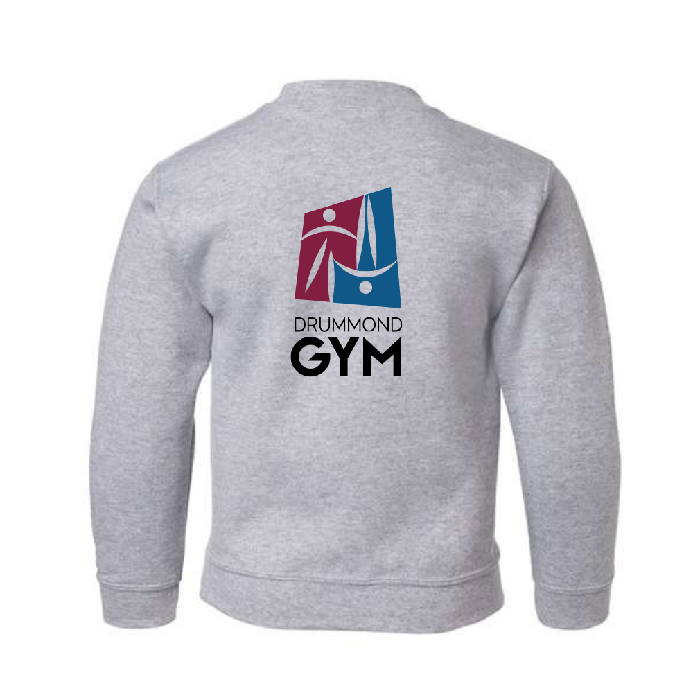 Drummond Gym - Chandail molleton (coton ouaté) - Juvénile - Gris sport
