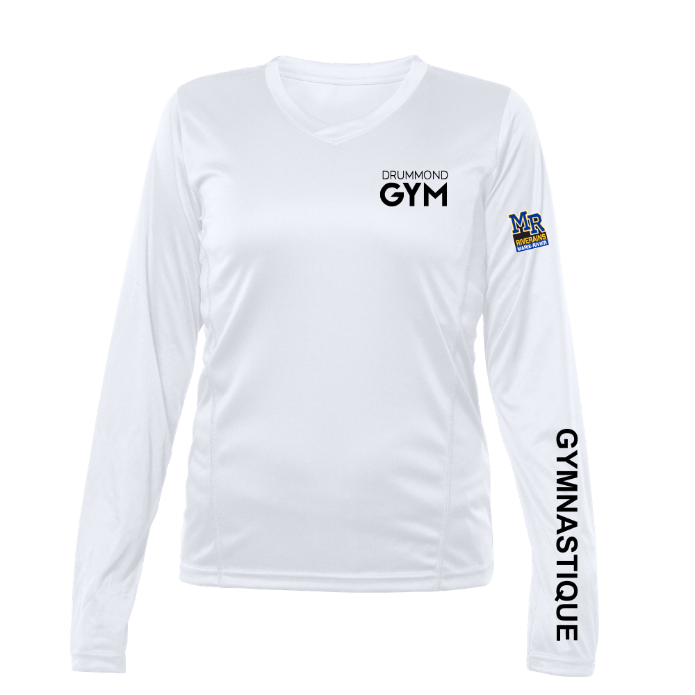Technical sweater, long sleeves - Women - White