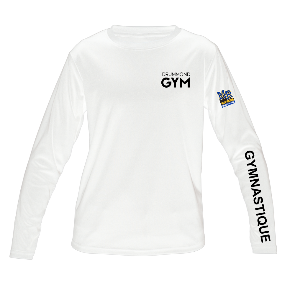 Technical sweater, long sleeves - Juvenile - White