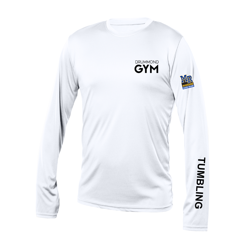 Technical sweater, long sleeves - Male - White