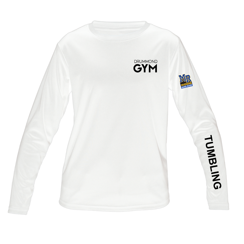 Technical sweater, long sleeves - Juvenile - White