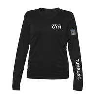 Technical sweater, long sleeves - Women - Black