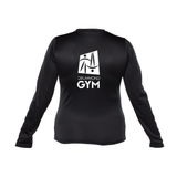 Drummond Gym - SPORT-ÉTUDES - Chandail technique, à manches longues - GYMNASTIQUE - Féminin - Noir