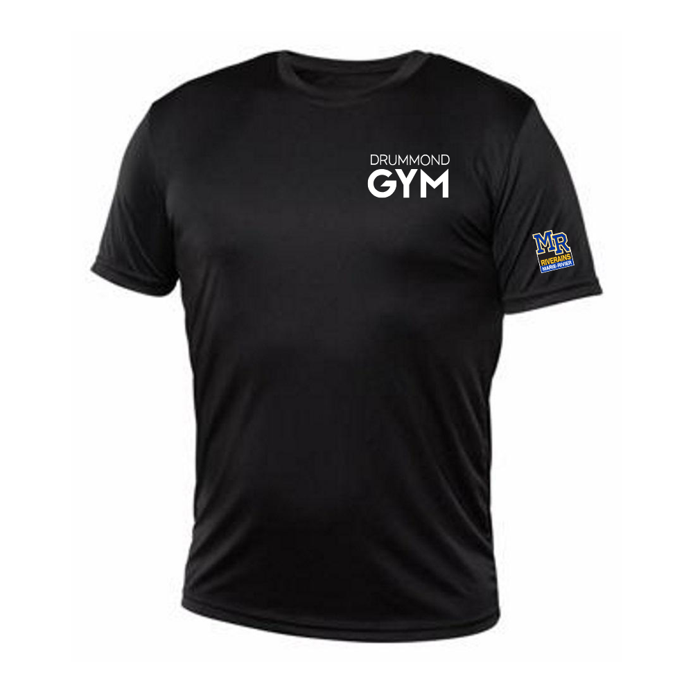 Short-sleeved technical sweater - Men - Black