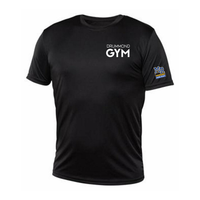 Short-sleeved technical sweater - Men - Black