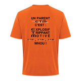 ETM - Performance short sleeve tee - Male - Parent - Orange