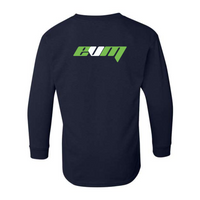 Cotton Long Sleeve Tee - Juvenile - Navy