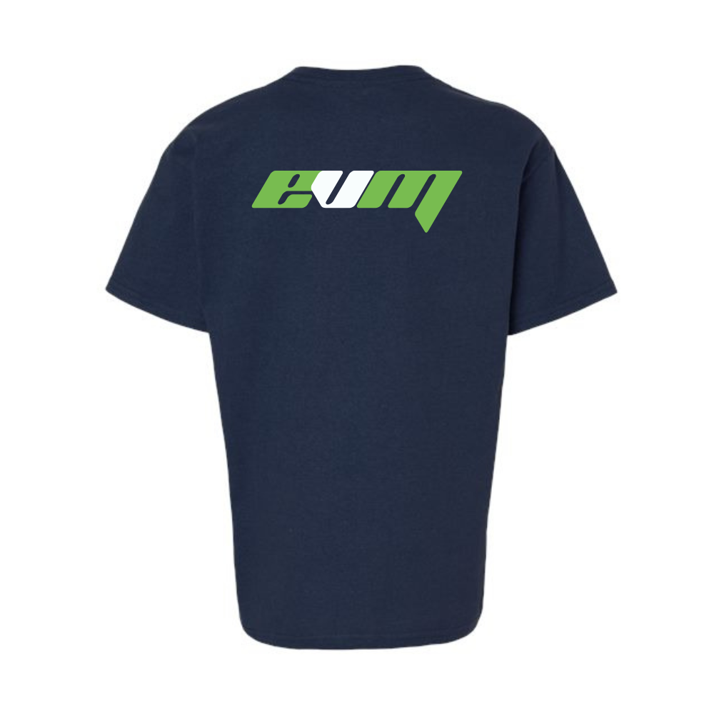 Cotton Tee - Men - Navy