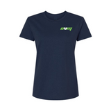 Cotton Tee - Women - Navy