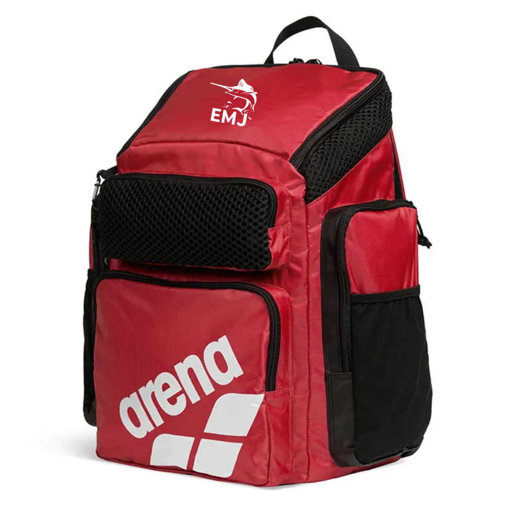 Les Espadons - Arena - One Go Backpack 45L - Red