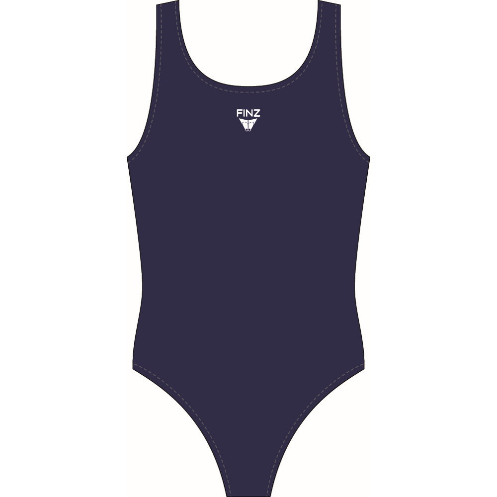 FINZ - VaporBack - One-Piece Swimwear for Girls - Navy (NY)